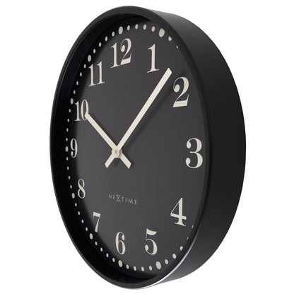 NeXtime Dickens - Stijlvolle Wandklok met Silent Mechanisme - 30 cm