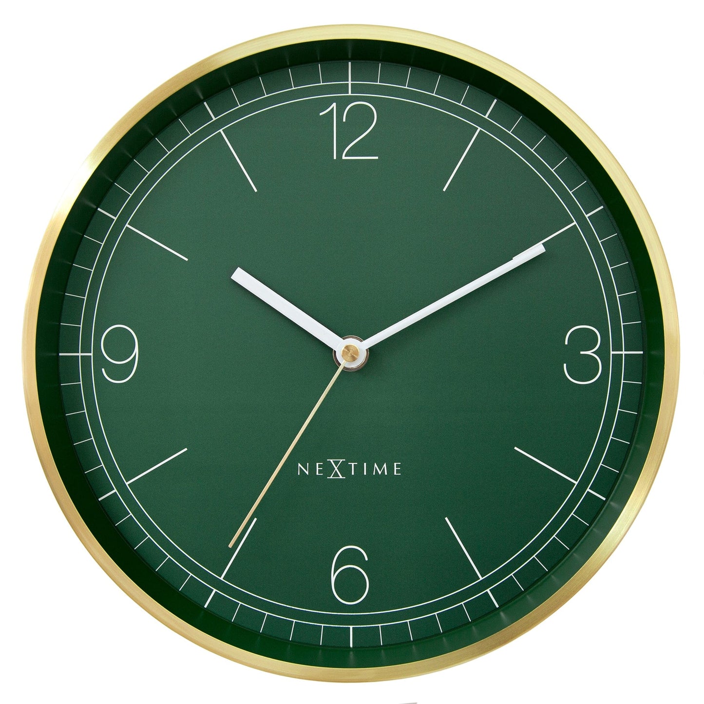 NeXtime Bolero - Elegante wandklok met stil loopwerk - 25 cm