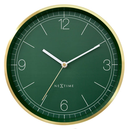 NeXtime Bolero - Elegante wandklok met stil loopwerk - 25 cm
