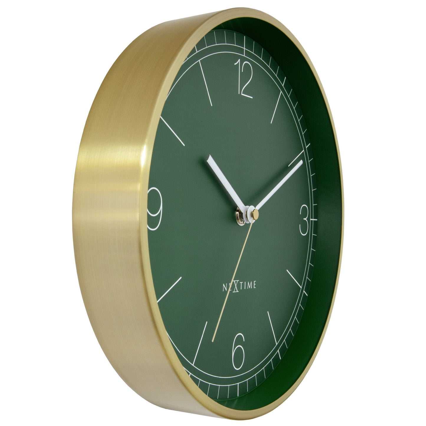 NeXtime Bolero - Elegante wandklok met stil loopwerk - 25 cm