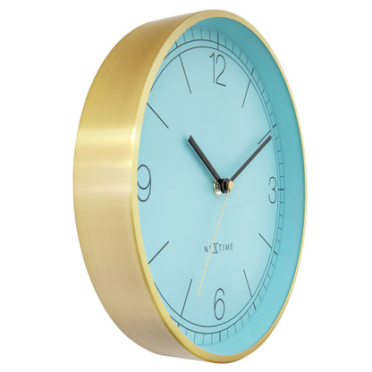 NeXtime Bolero - Elegante wandklok met stil loopwerk - 25 cm