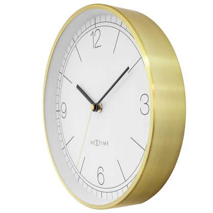 Comnox - Bolero - Wandklok 25cm - Stil & Elegant - Whisper Quiet - 1xAA Batterij - Silent Mechanism - Groen/Turquoise/White/Black
