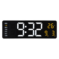 Comnox - NeXtime Super Digi - Multifunctionele Digitale Klok - Zwart