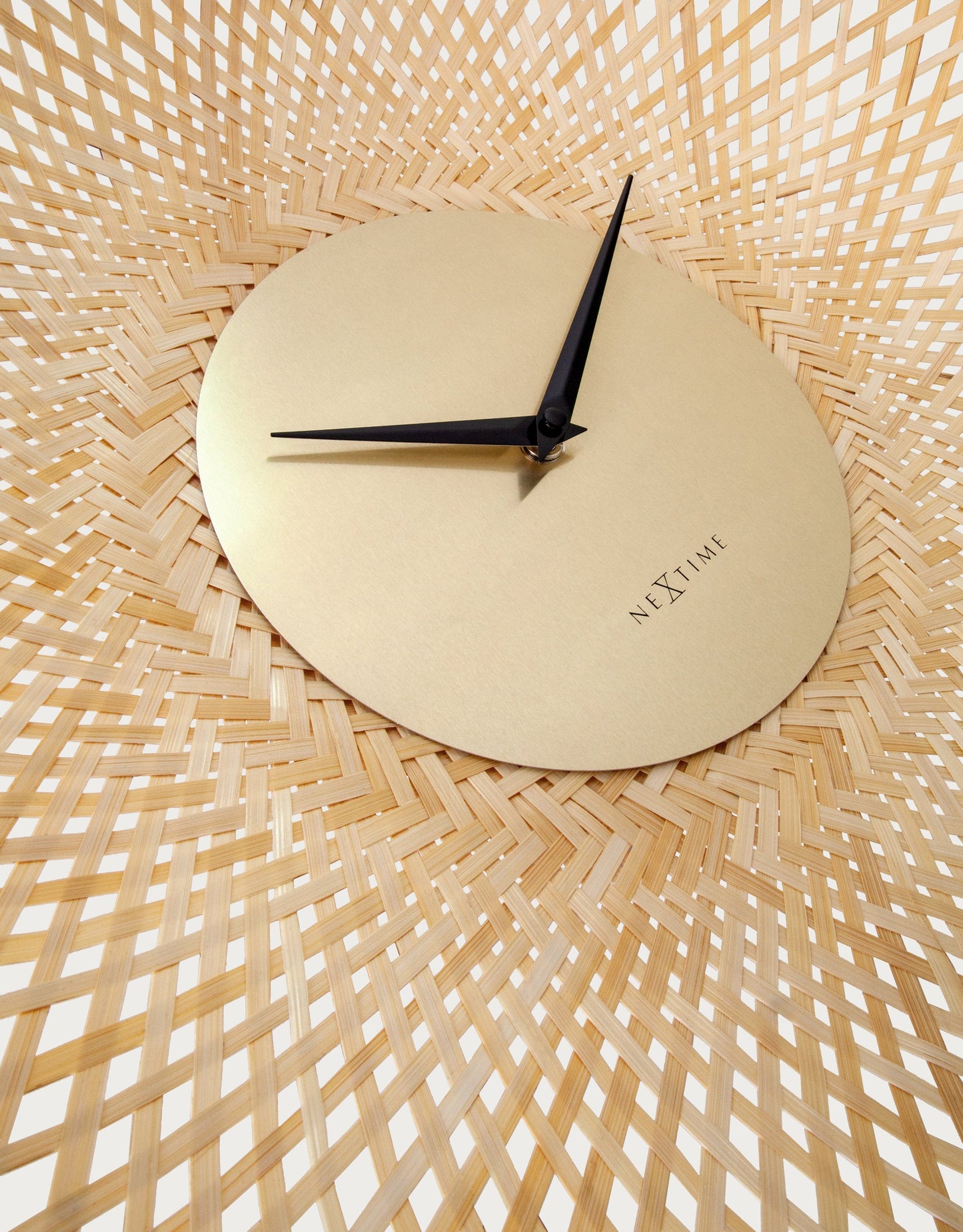 NeXtime Vortex - Natuurlijke wanddecoratie - 60cm Bamboe