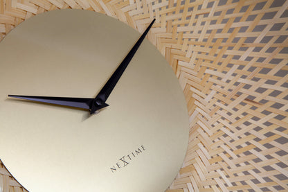 NeXtime Vortex - Natuurlijke wanddecoratie - 60cm Bamboe