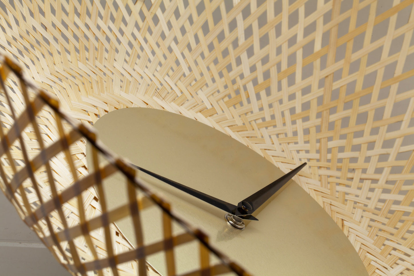 NeXtime Vortex - Natuurlijke wanddecoratie - 60cm Bamboe