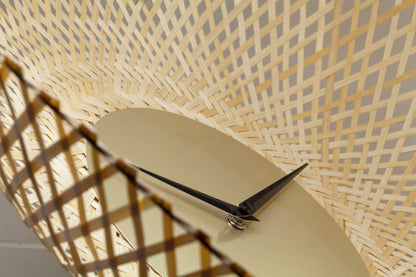 NeXtime Vortex - Natuurlijke wanddecoratie - 60cm Bamboe