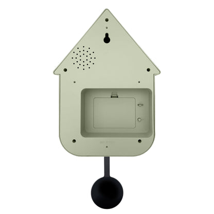 Wall clock 21.5x41.5x8.5cm - Pendulum - Cuckoo -NeXtime 'Twitter'