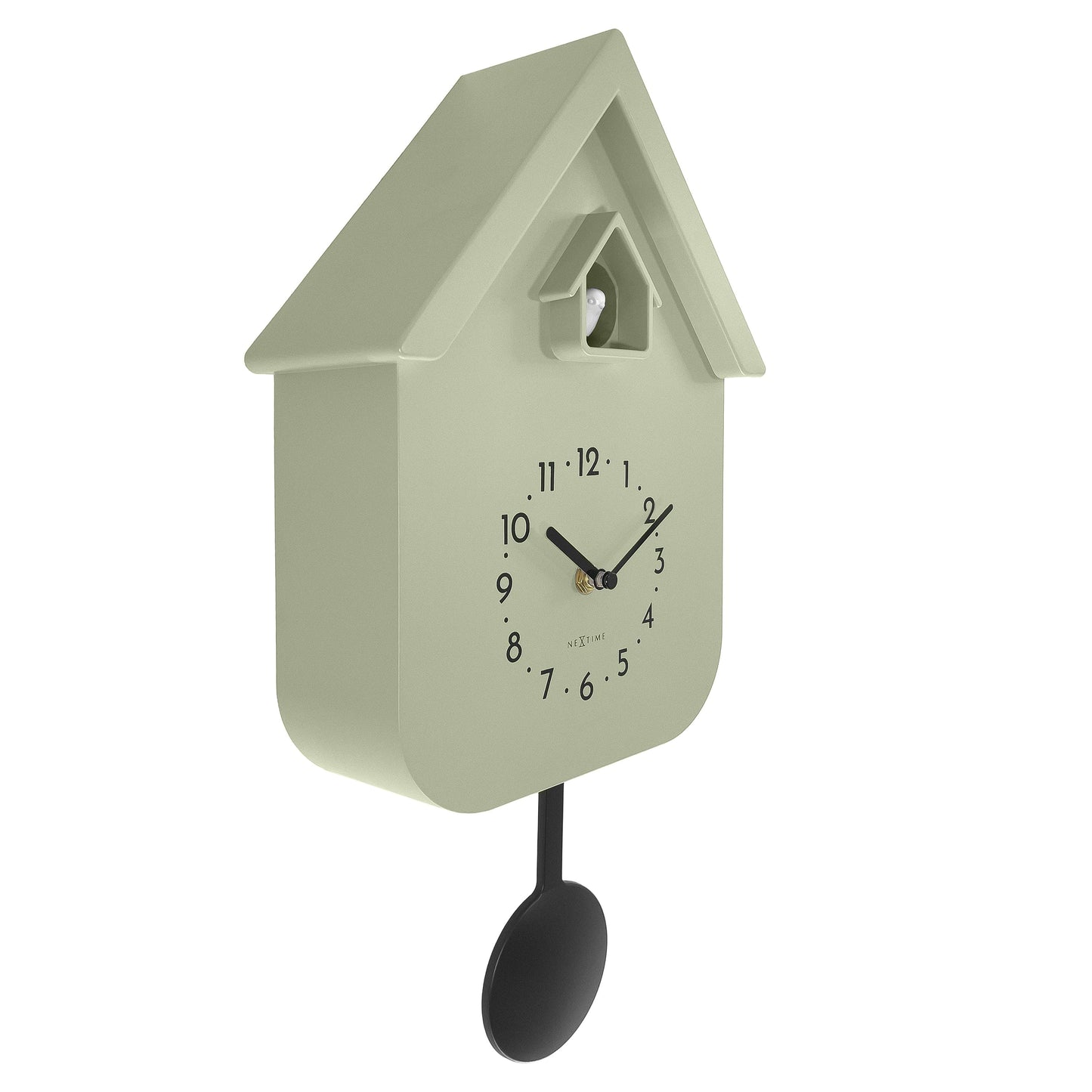 Comnox - NeXtime Twitter - Moderne Koekoeksklok met Natuurgeluiden - Mintgroen