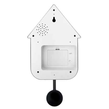 Wall clock 21.5x41.5x8.5cm - Pendulum - Cuckoo -NeXtime 'Twitter'