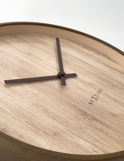 NeXtime Oslo Wandklok - Geluidloos Design - 30cm