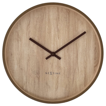 NeXtime Oslo Wandklok - Geluidloos Design - 30cm