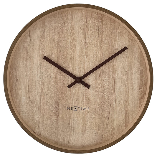 Comnox - NeXtime Oslo Wandklok - Geluidloos Design - 30cm