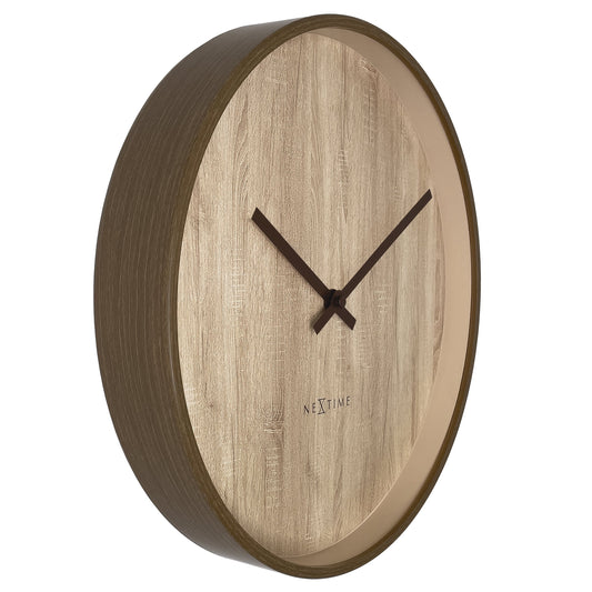 Comnox - NeXtime Oslo Wandklok - Geluidloos Design - 30cm