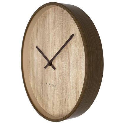 NeXtime Oslo Wandklok - Geluidloos Design - 30cm
