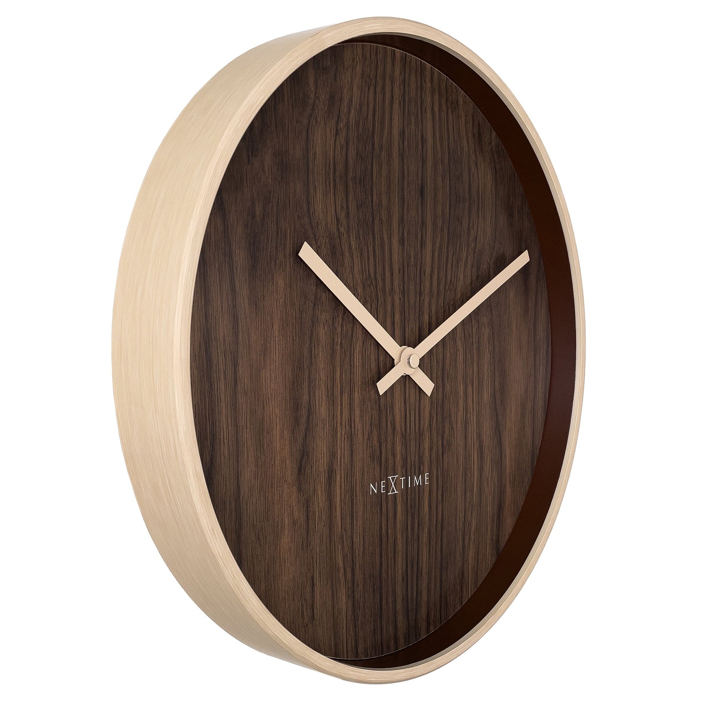 NeXtime Oslo Wandklok - Geluidloos Design - 30cm