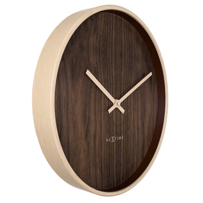 NeXtime Oslo Wandklok - Geluidloos Design - 30cm