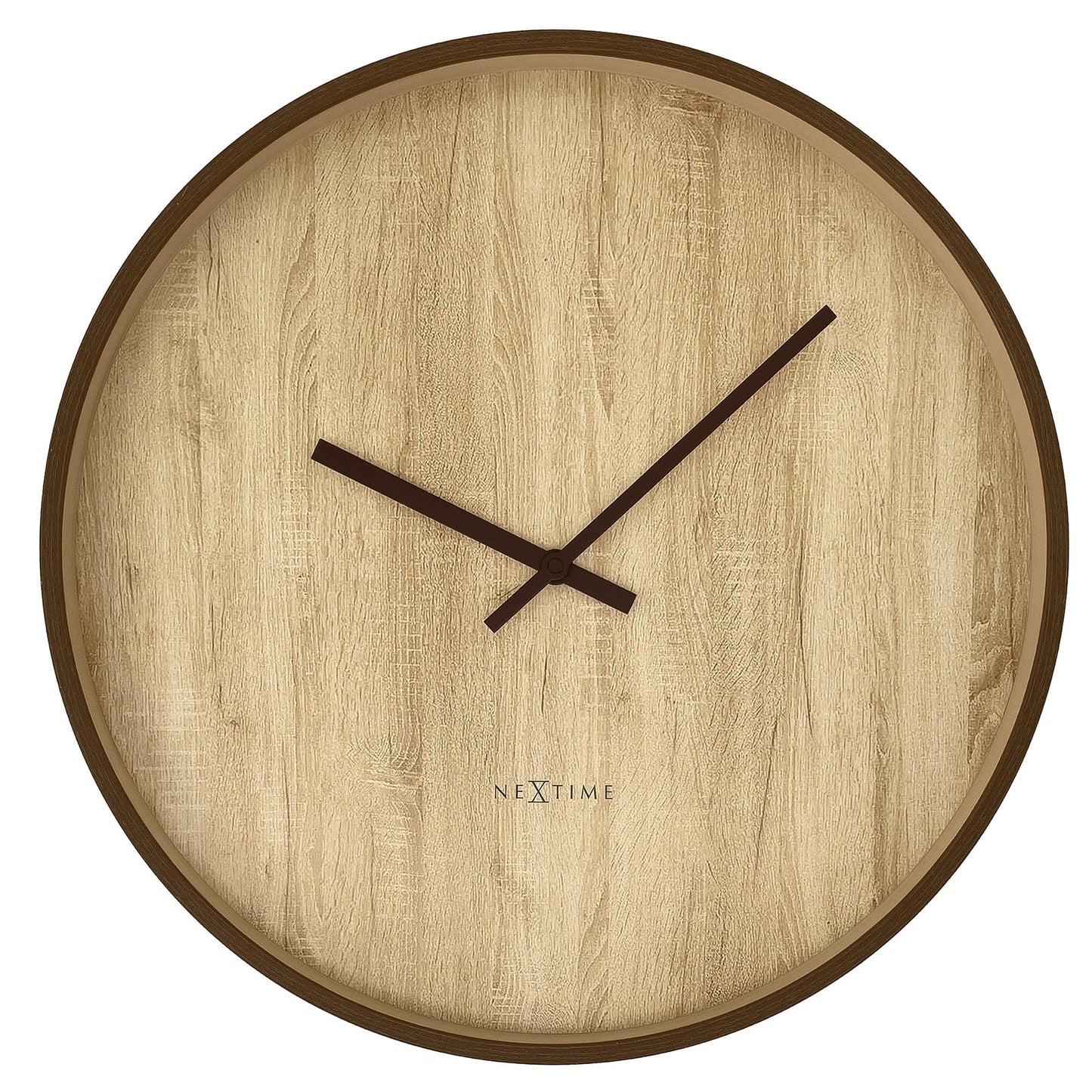 NeXtime Oslo Large - Stijlvolle Wandklok - 50 cm - Geluidloos