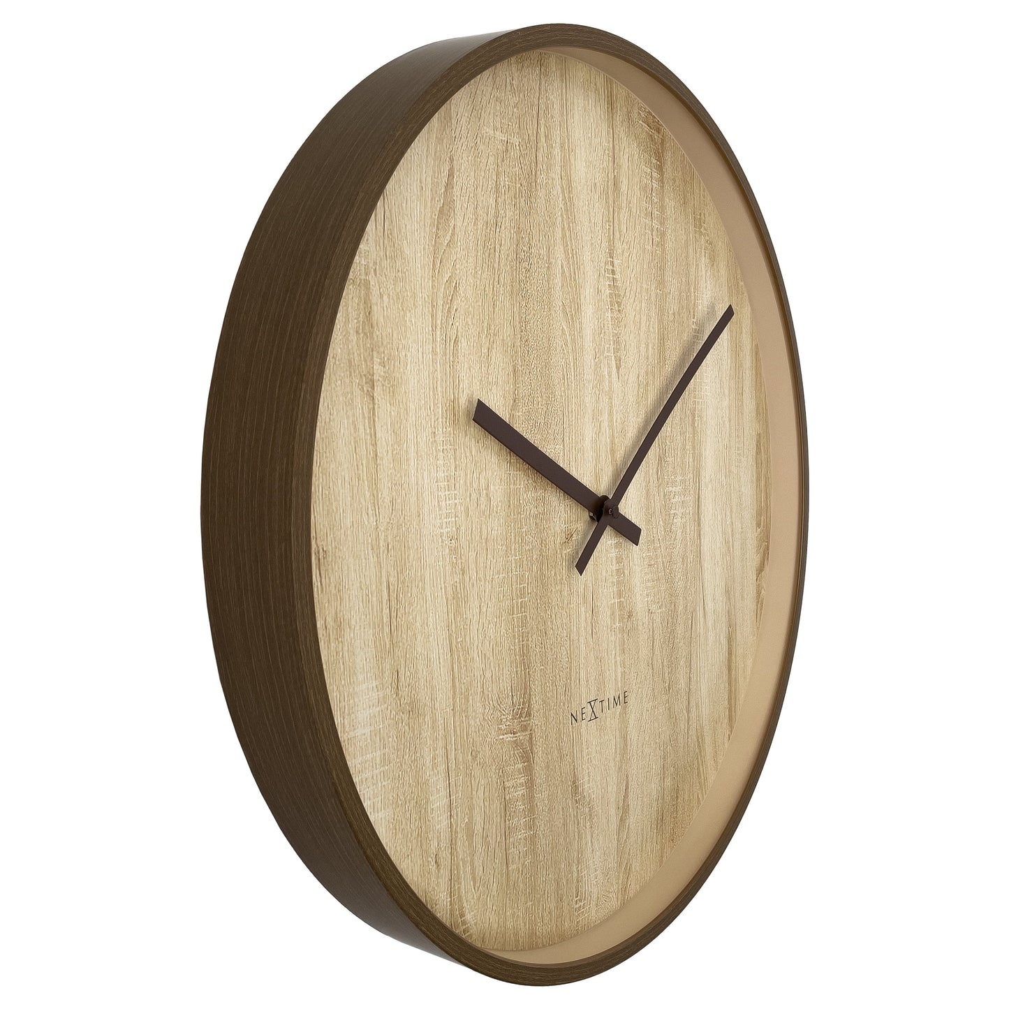 NeXtime Oslo Large - Stijlvolle Wandklok - 50 cm - Geluidloos