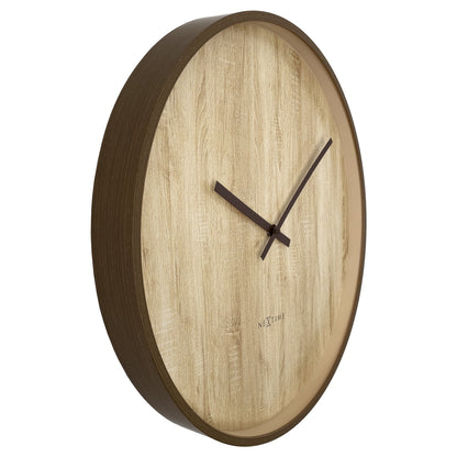 NeXtime Oslo Large - Stijlvolle Wandklok - 50 cm - Geluidloos