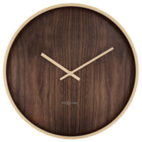 NeXtime Oslo Large - Stijlvolle Wandklok - 50 cm - Geluidloos