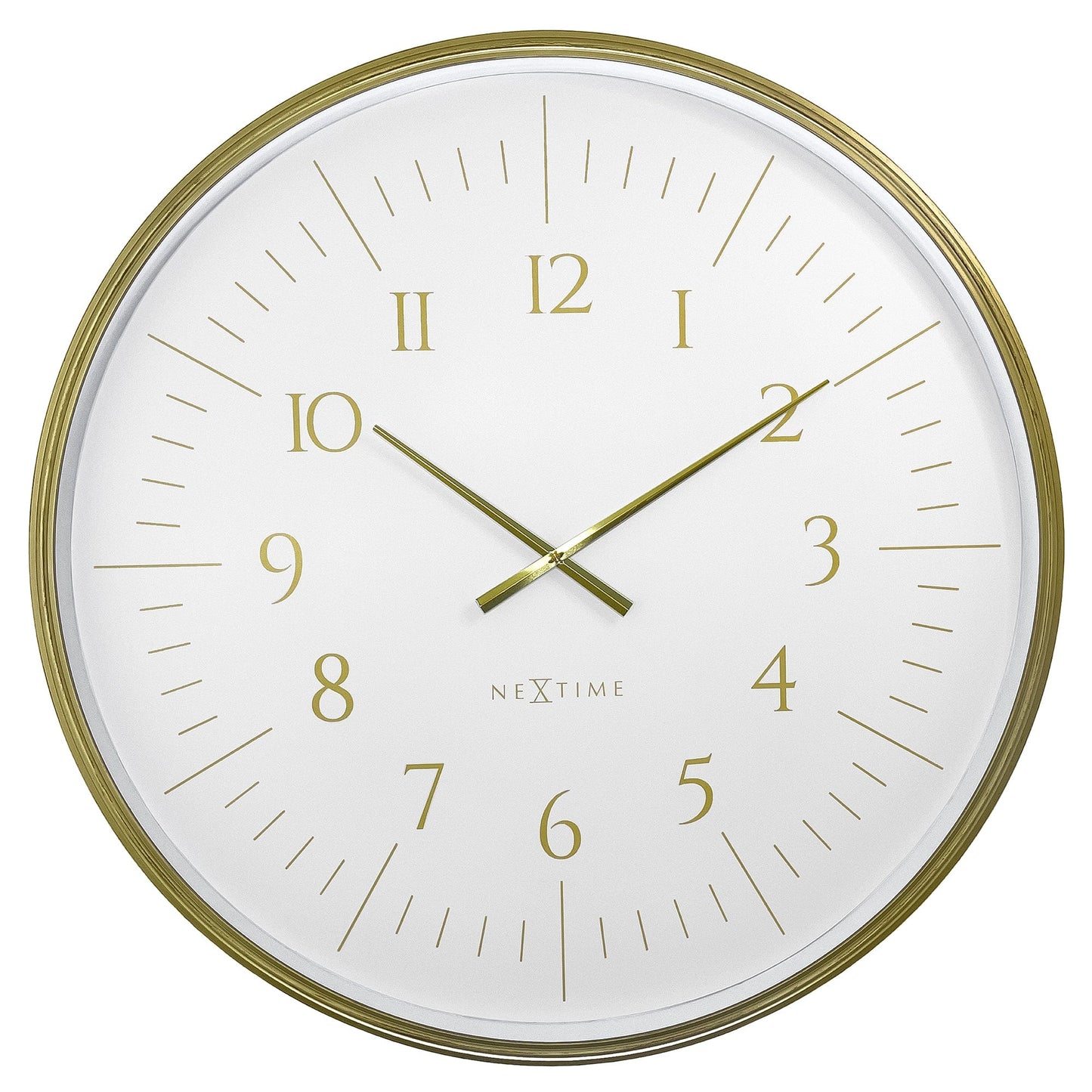NeXtime Galaxy Large - Elegante wandklok met silent mechanisme - 77 cm
