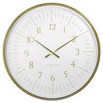 NeXtime Galaxy Large - Elegante wandklok met silent mechanisme - 77 cm