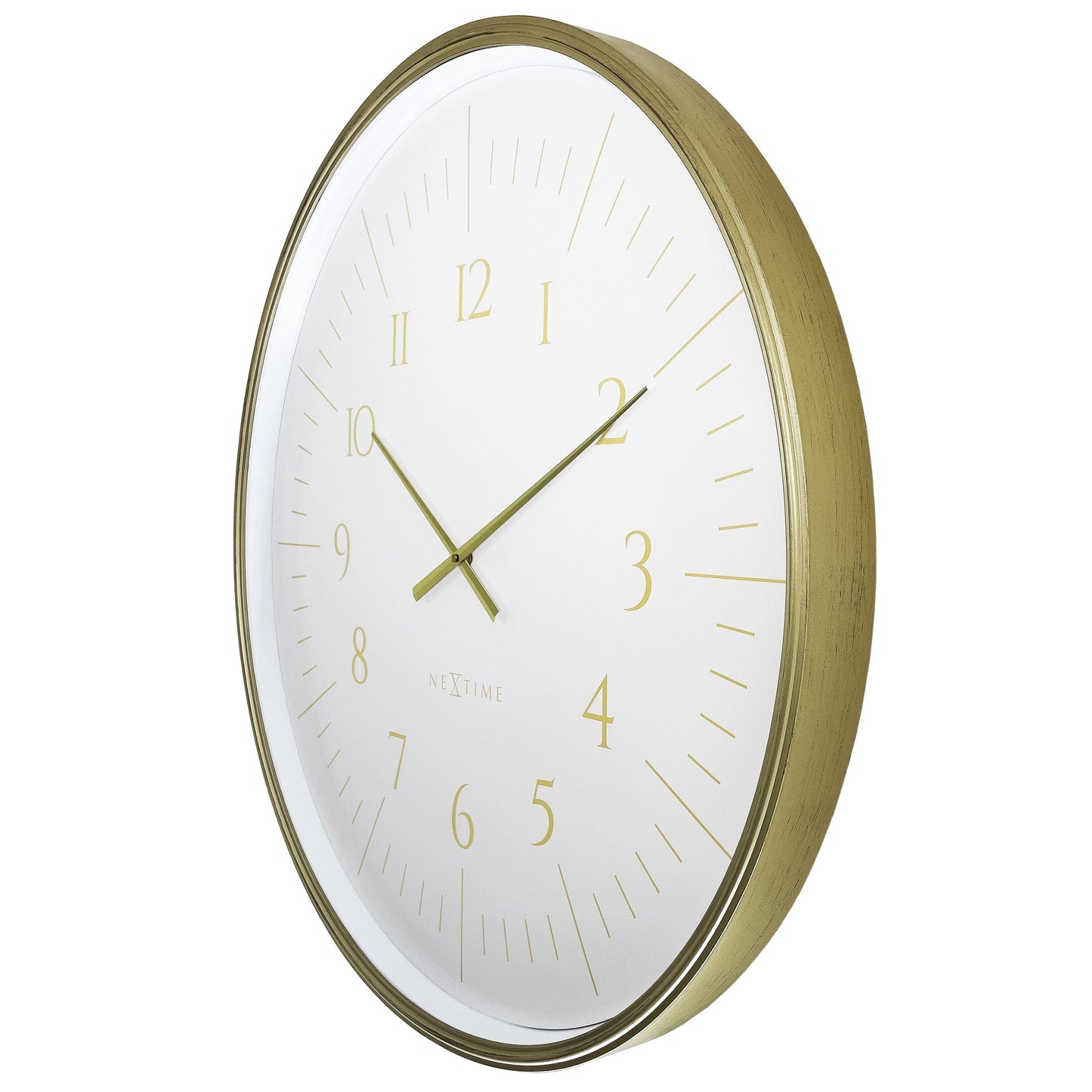 NeXtime Galaxy Large - Elegante wandklok met silent mechanisme - 77 cm