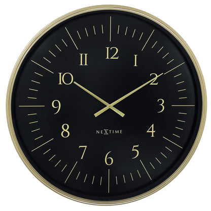 NeXtime Galaxy Large - Elegante wandklok met silent mechanisme - 77 cm
