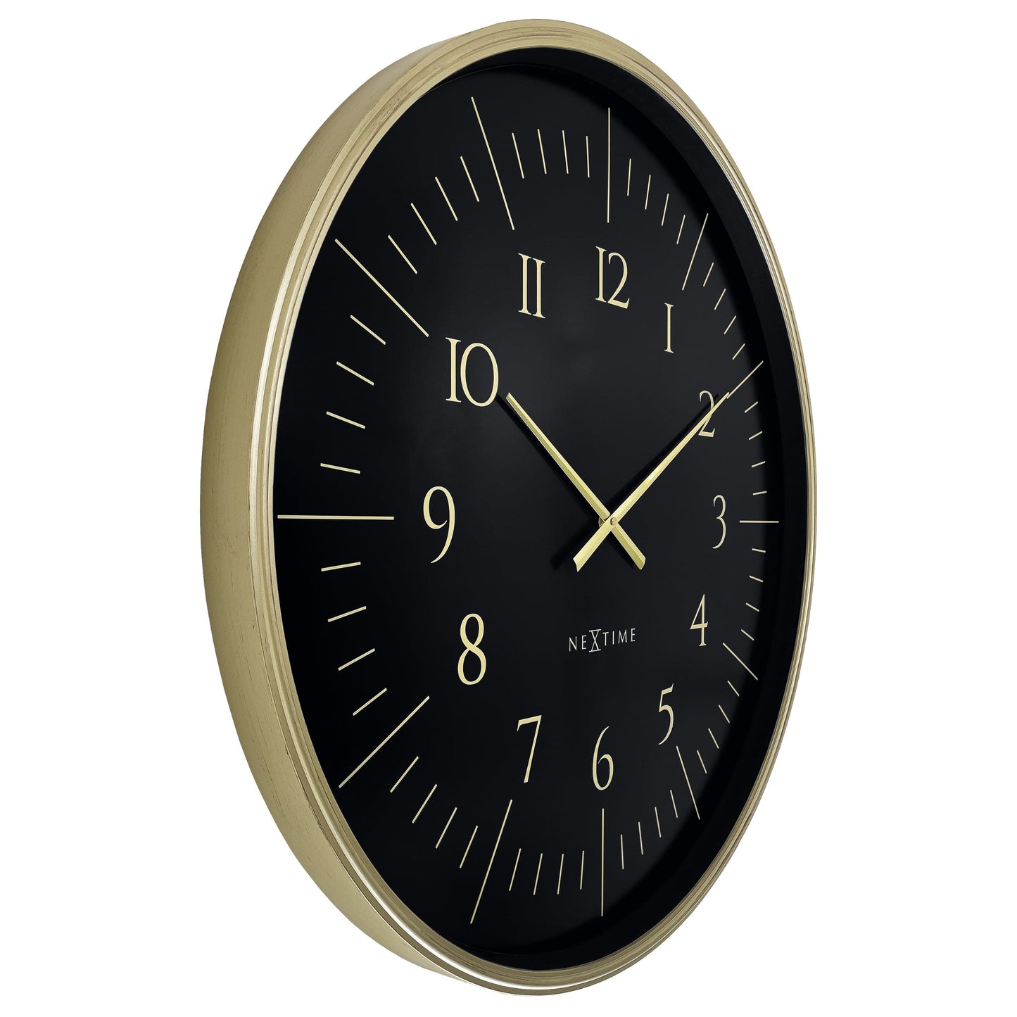 NeXtime Galaxy Large - Elegante wandklok met silent mechanisme - 77 cm