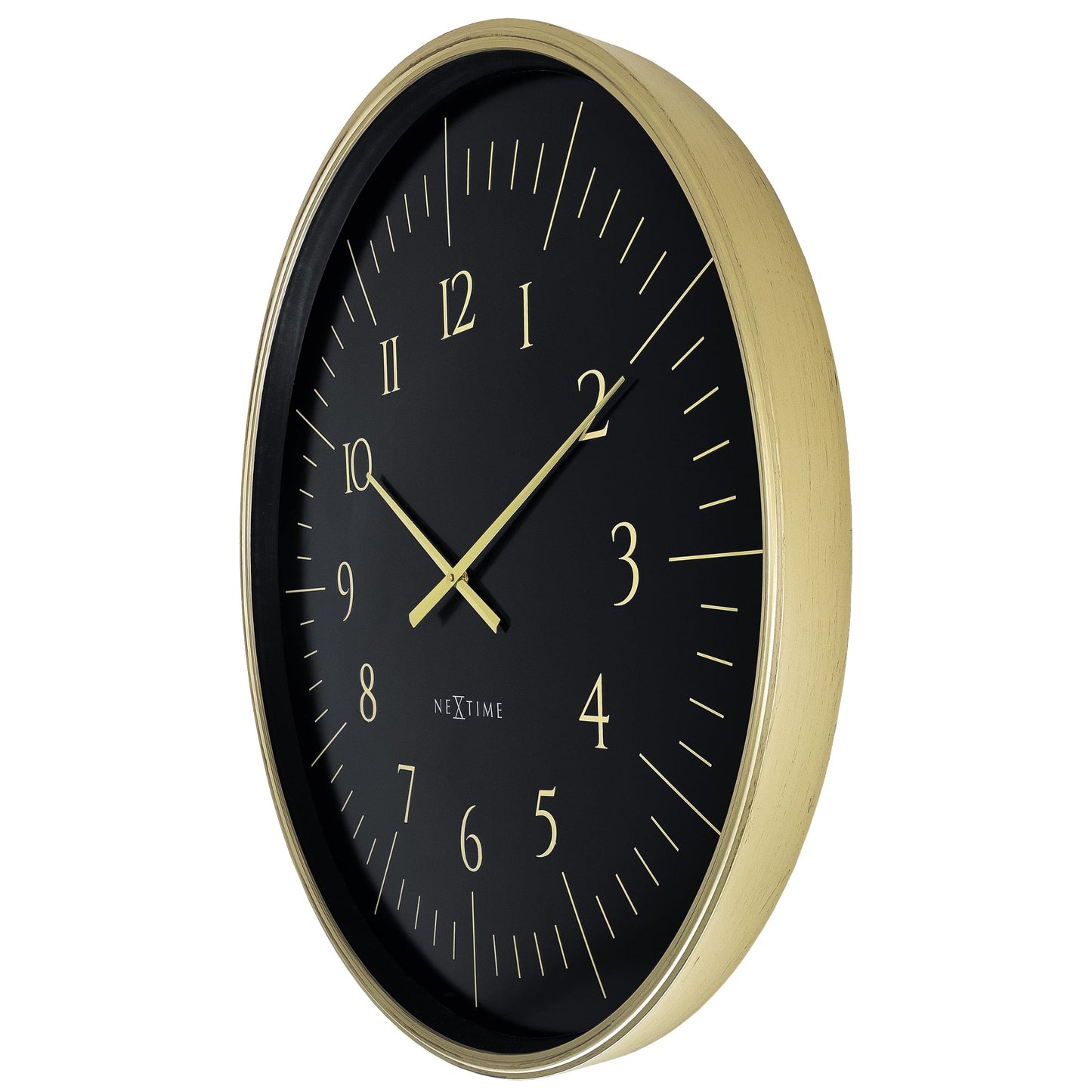 NeXtime Galaxy Large - Elegante wandklok met silent mechanisme - 77 cm