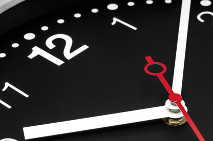 NeXtime 'Double' - Dubbelzijdige Wandklok - Aluminium
