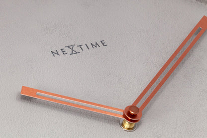 NeXtime Mohawk Wall - Industriële designklok met betonlook - 32 cm