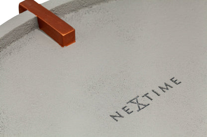 NeXtime Mohawk Wall - Industriële designklok met betonlook - 32 cm