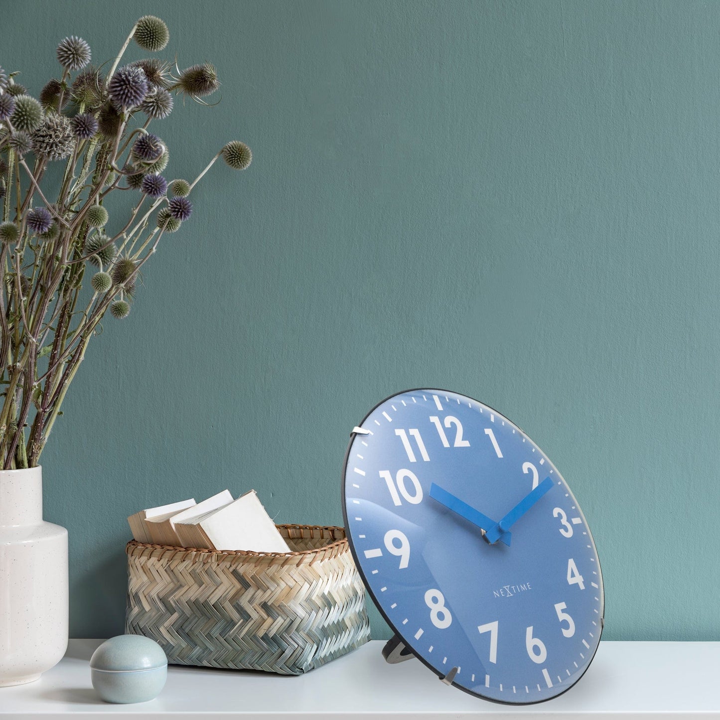 NeXtime Duomo Mini - Stille designklok met koepelglas - 20cm
