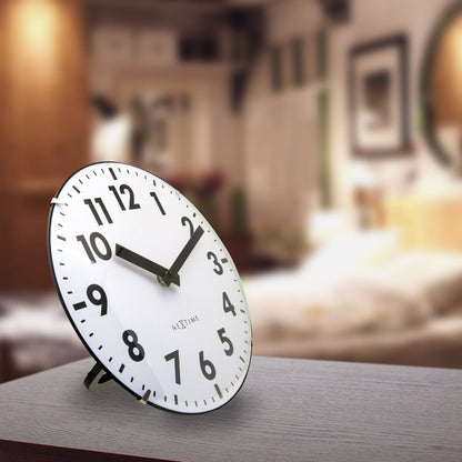 NeXtime Duomo Mini - Stille designklok met koepelglas - 20cm