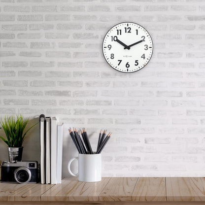 NeXtime Duomo Mini - Stille designklok met koepelglas - 20cm