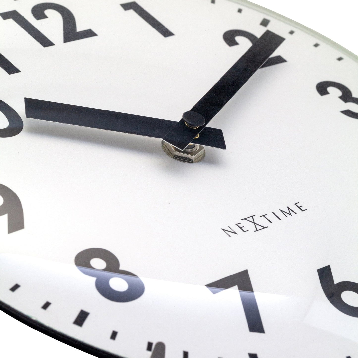 NeXtime Duomo Mini - Stille designklok met koepelglas - 20cm