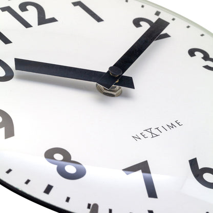 NeXtime Duomo Mini - Stille designklok met koepelglas - 20cm