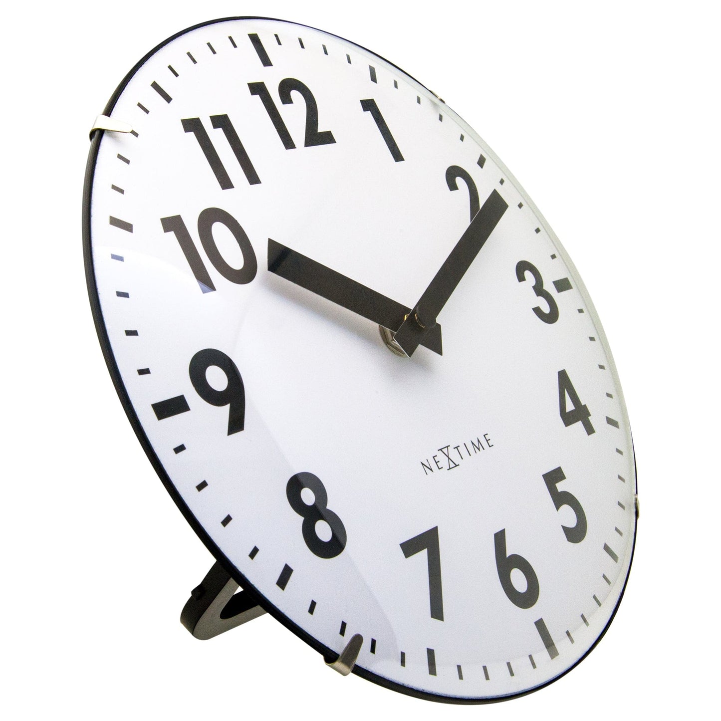 NeXtime Duomo Mini - Stille designklok met koepelglas - 20cm