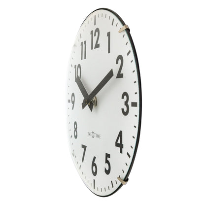 NeXtime Duomo Mini - Stille designklok met koepelglas - 20cm