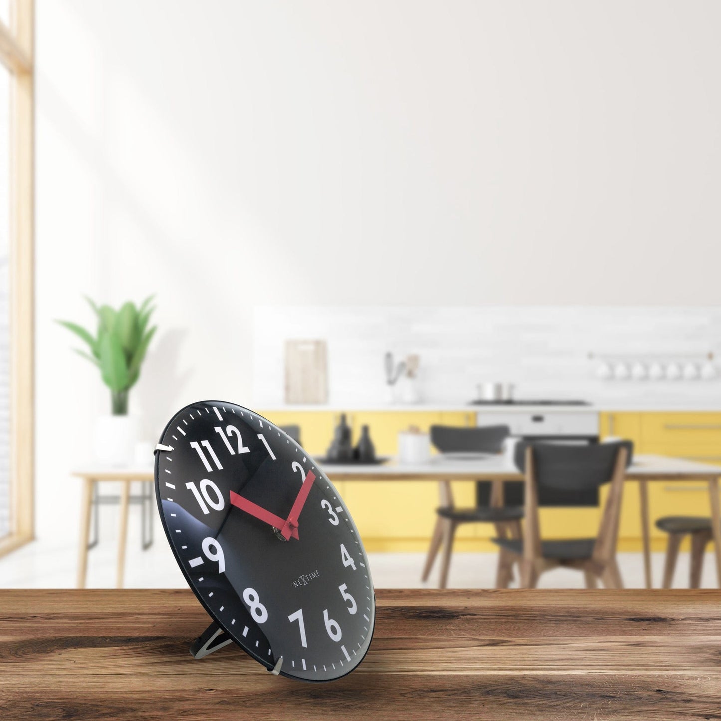 NeXtime Duomo Mini - Stille designklok met koepelglas - 20cm
