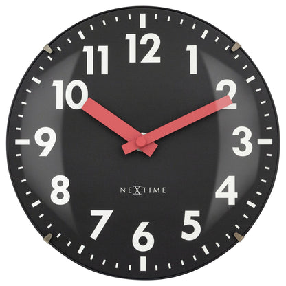 NeXtime Duomo Mini - Stille designklok met koepelglas - 20cm
