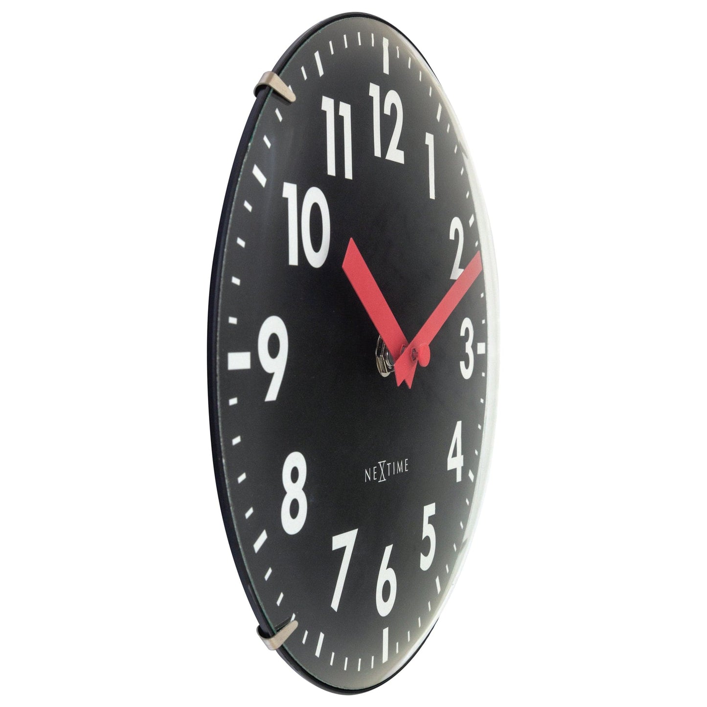 NeXtime Duomo Mini - Stille designklok met koepelglas - 20cm