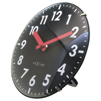 NeXtime Duomo Mini - Stille designklok met koepelglas - 20cm
