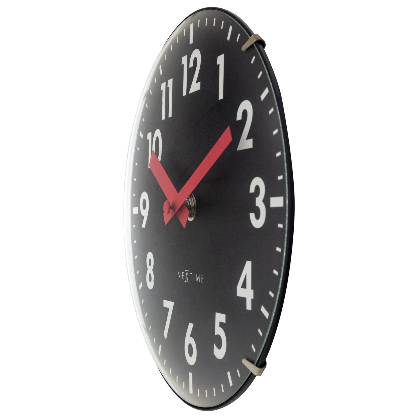 NeXtime Duomo Mini - Stille designklok met koepelglas - 20cm