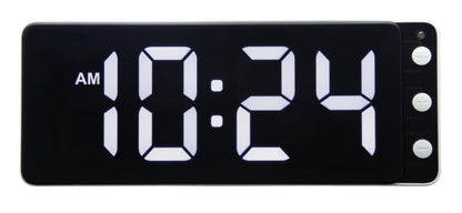 NeXtime Digital Clock - Stille LED tijdweergave - 27.2 cm
