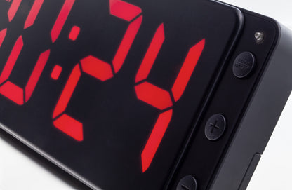 NeXtime Digital Clock - Stille LED tijdweergave - 27.2 cm