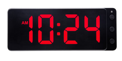 NeXtime Digital Clock - Stille LED tijdweergave - 27.2 cm