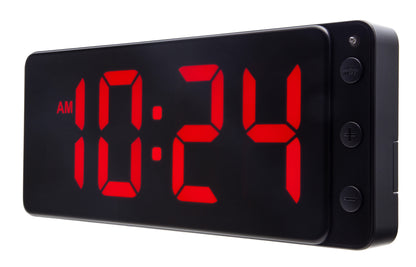 NeXtime Digital Clock - Stille LED tijdweergave - 27.2 cm